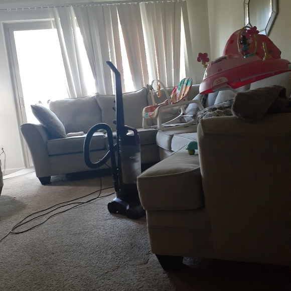 TV sectional couch 4 piece bedroom suit - Picture 3 of 4